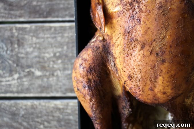How to Smoke a Turkey (Step-by-Step Guide and Benefits) 6 Smoked turkey with smoke