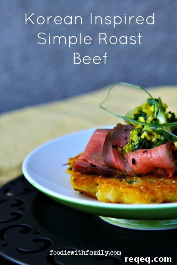 Korean-Inspired Roast Beef with Savory Glaze 2 Easy to make, impressive Korean Inspired Simple Roast Beef