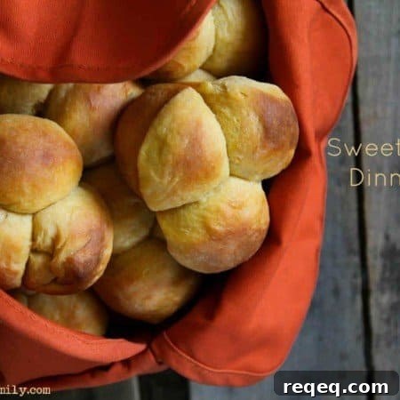 Easy, Perfect Sweet Potato Dinner Rolls from foodiewithfamily.com