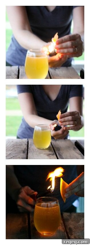 Holiday Drinks: The Apple Cider + Burnt Orange Cocktail for some holiday cheer from foodiewithfamily.com