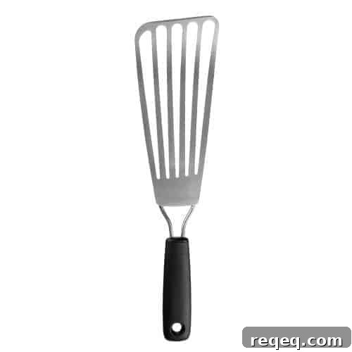 Kitchen Must-Have Item #12: Fish Turner Spatula from foodiewithfamily.com