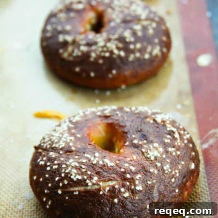 Homemade Pretzel Bagels