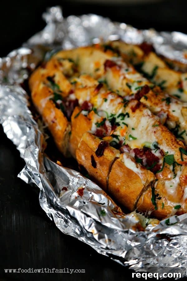 Melty, gooey, Supreme Pizza Party Bread from foodiewithfamily.com