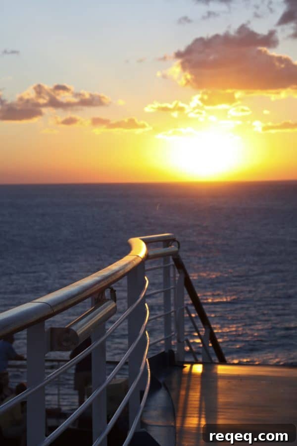 Carnival Breeze Cruise Review: What to Expect Onboard 7 Beautiful sunset on the Carnival Breeze
