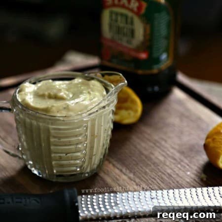 Thick Caesar Mayonnaise Dressing for Sandwiches & Salads 4 Homemade Thick Caesar Dressing like mayonnaise. Great dressing or dip.