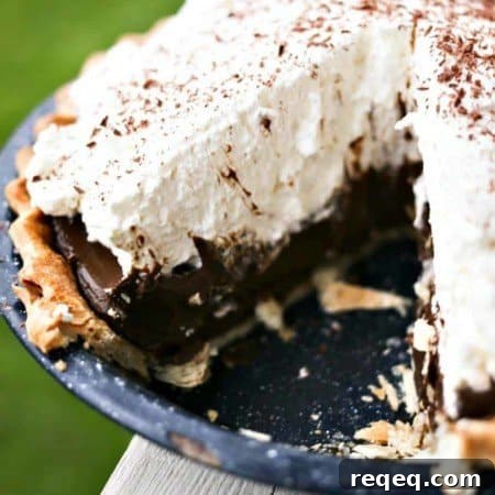 Kahlua Chocolate Cream Pie