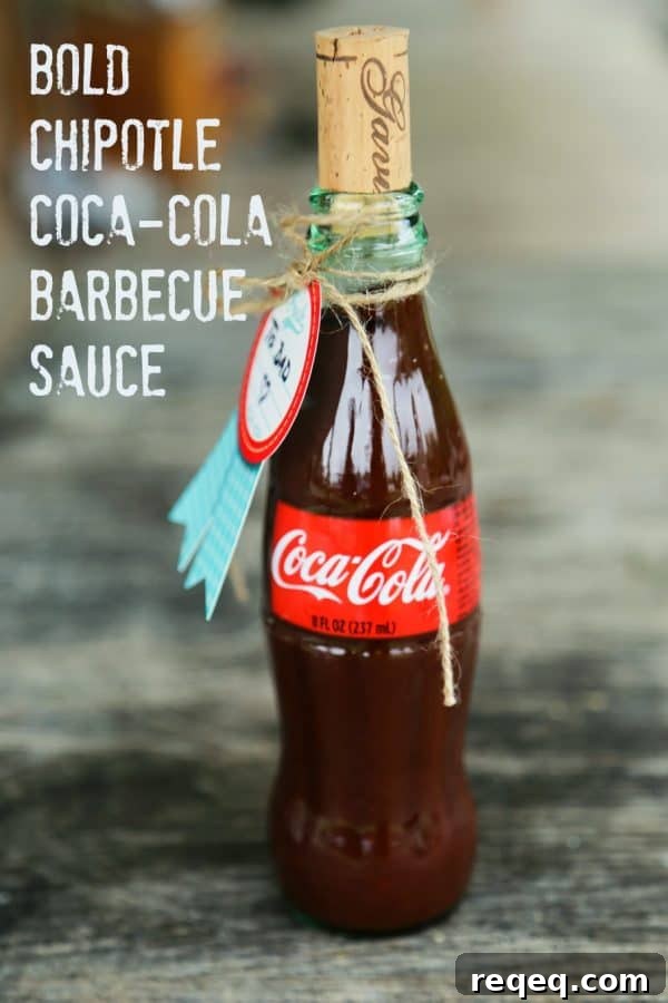 Bold Chipotle Coca-Cola Barbecue Sauce from foodiewithfamily.com