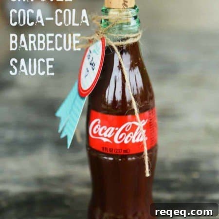 Smoky, tangy, spicy, thick, and sweet, this Bold Coca-Cola Barbecue Sauce is everything you want in a barbecue sauce and is as easy as can be to boot!