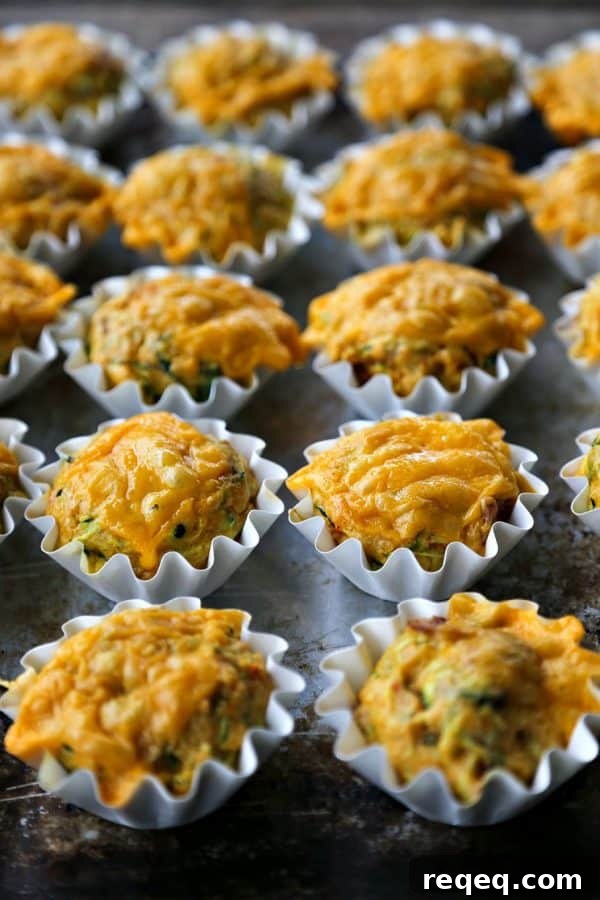 Spicy Bacon Cheddar Zucchini Morning Muffins 2 Spicy Bacon Cheddar Zucchini Breakfast Muffins from foodiewithfamily.com