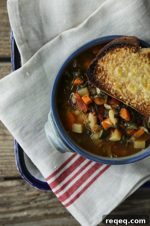 Ribollita: Classic Tuscan Vegetable and Bean Soup Recipe 3 Ribollita Tuscan Vegetable Bean Soup foodiewithfamily.com
