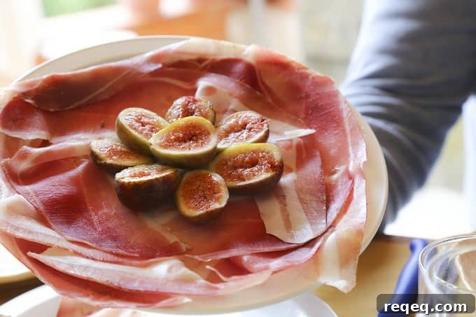 Ribollita: Classic Tuscan Vegetable and Bean Soup Recipe 37 Prosciutto made at Macelleria Falaschi served at Falaschi's butcher shop in San Miniato. foodiewithfamily.com and figs served by
