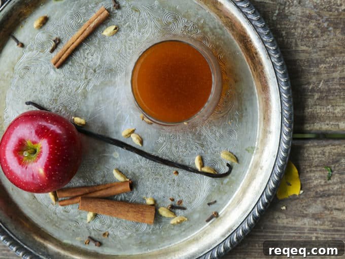 Slow-Cooker Mulled Cider Recipe for Cozy Fall Gatherings 4 Slow-Cooker Mulled Apple Cider is bursting with fresh apple flavour in this spiced, gently vanilla-scented, lightly maple sweetened brew.