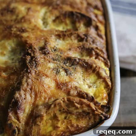 Ham and Cheese Breakfast Egg Bake Recipe 4 Ham and Cheese Melt Egg Bake from foodiewithfamily.com