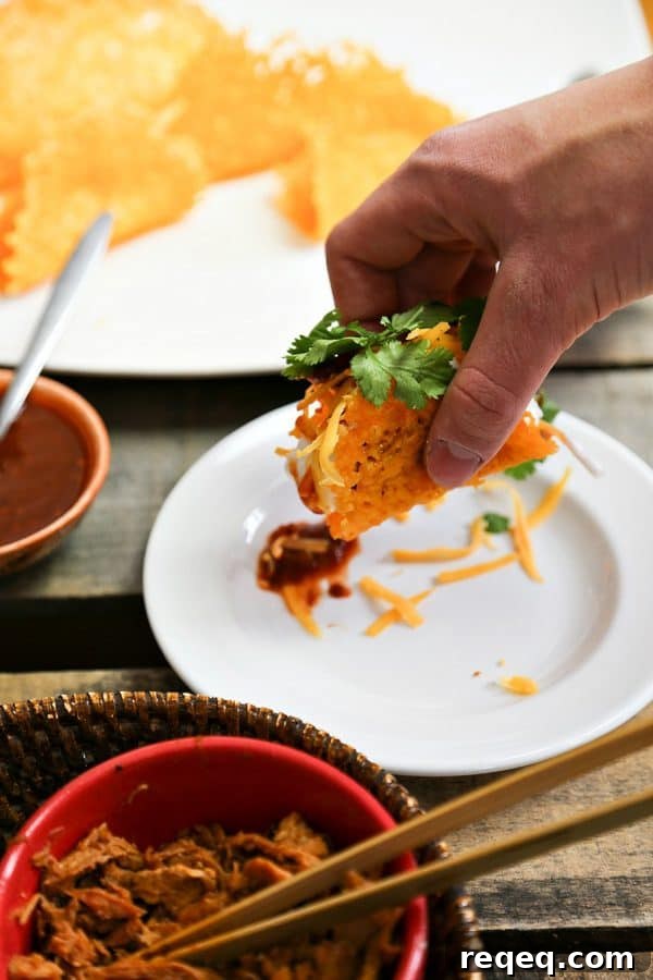 Crispy Baked Cheese Taco Shells for Low-Carb Tacos 3 Cheddar Pure Cheese Taco Shells from foodiewithfamily.com