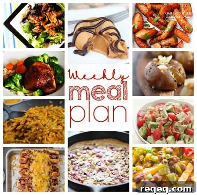 Easy Meal Plan from foodiewithfamily and friends.