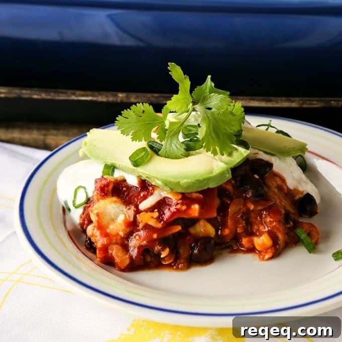 Tex-Mex Lasagna Recipe: Layered Mexican-Style Casserole 5 Easy TexMex Lasagna from foodiewithfamily.com