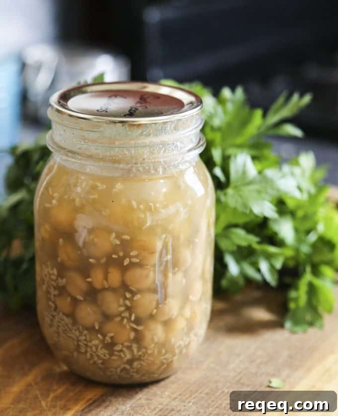 Make-Ahead Jar Hummus: Creamy Instant Recipe for Meal Prep 2 Instant Hummus in a Jar from Not Your Mama's Canning Book: Modern Canned Goods and What to Make with Them from foodiewithfamily.com a.k.a. Rebecca Lindamood