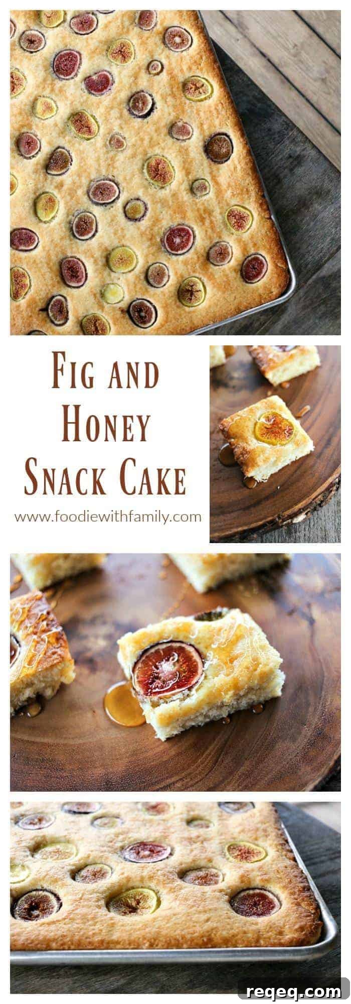 Fig and Honey Snack Cake Recipe — Moist Fig Cake for Tea Time 6 Simple buttery, vanilla Fig and Honey Snack Cake celebrates the brief glory of fresh figs!