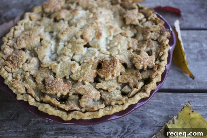 Maple Chai Apple Pie Recipe with Warm Spices and Flaky Crust 5 Maple Chai Apple Pie: Creamy, rich, chai spiced apple pie.