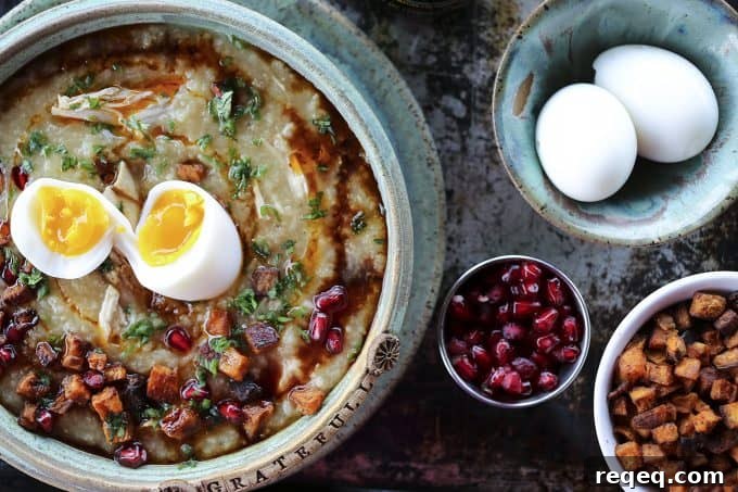 Thanksgiving Leftover Rice Porridge Recipe for Cozy Mornings 2 Leftover Thanksgiving Rice Porridge made with your picked over Thanksgiving turkey carcass, some water, some rice, and some soy sauce. It's magic.