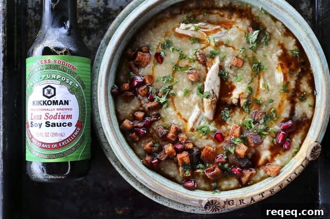 Thanksgiving Leftover Rice Porridge Recipe for Cozy Mornings 4 Leftover Thanksgiving Rice Porridge made with your picked over Thanksgiving turkey carcass, some water, some rice, and some soy sauce. It's magic.
