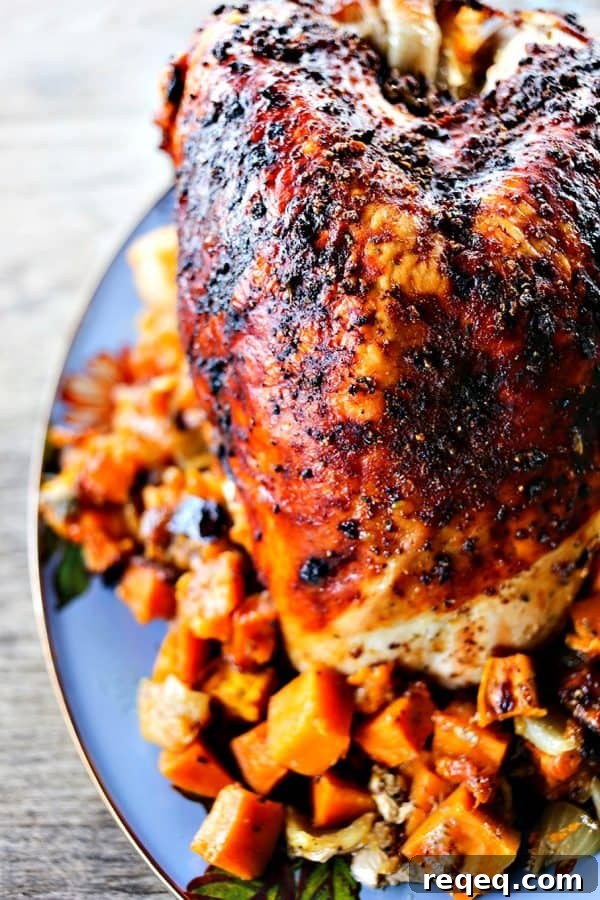 One-Pot Roasted Turkey Breast with Maple-Roasted Sweet Potatoes 2 1-Pot Roast Turkey Breast Dinner with Sweet Potatoes and Cranberry Dry Rub