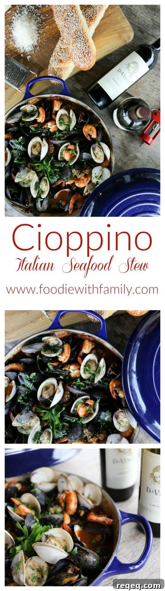 Cioppino Seafood Stew: Classic Italian Fisherman’s Recipe 5 It had humble beginnings as a fisherman's stew, but this gorgeous Cioppino or Italian Seafood Stew is now a showstopper of a main dish. Serve on its own or as part of your Feast of the Seven Fishes.