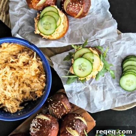 Creamy Buffalo Chicken for Instant Pot or Slow Cooker 7 Three ingredients are all it takes to make the most incredibly flavourful Creamy Buffalo Chicken for the Instant Pot or Slow Cooker.