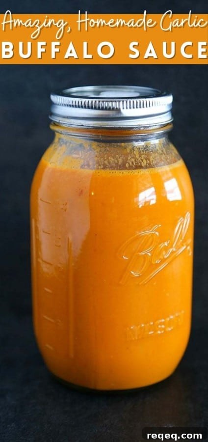 Why make Garlic Buffalo Sauce Recipe when you can purchase one from just about any store? Simply put, this is infinitely tastier. If you need another reason, it's ridiculously easy to make! Win/win!