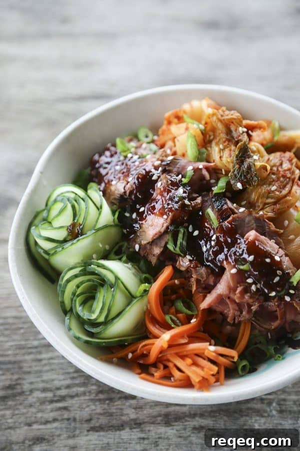 Korean BBQ Steak Rice Bowl Recipe for Bold, Savory Flavor 3 Fragrant, garlicky, simple, and fast Korean BBQ Steak Rice Bowls for a speedy dinner win!