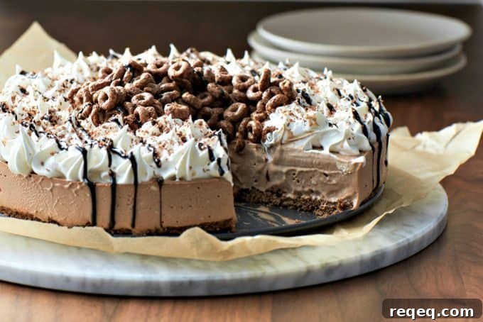 10-Minute Creamy Chocolate Icebox Pie Recipe 4 10 Minute Creamy Chocolate Icebox Pie is as impressive tasting as it is beautiful. Made from 7 simple, gluten-free ingredients, this is a crowd pleaser.