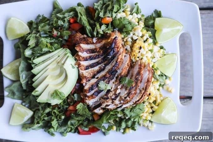 Spicy Southwestern Chicken Salad and Meal Prep Bowls