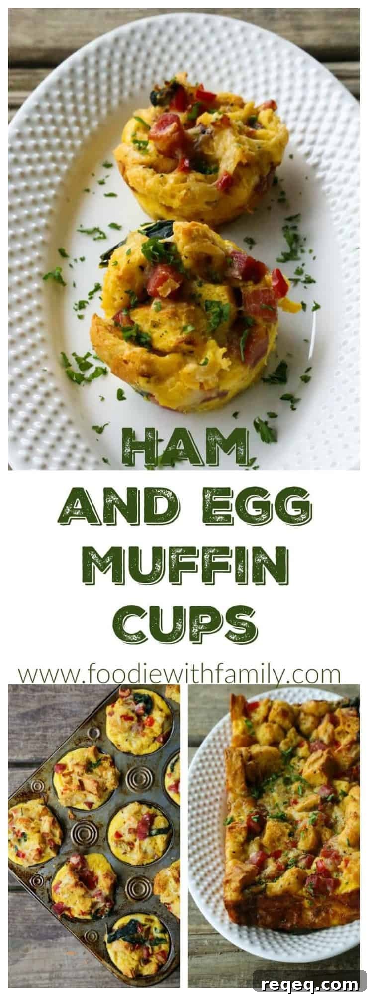 Ham and Egg Muffin Cups Recipe for Quick Breakfasts 4 Ham and Egg Muffin Cups from foodiewithfamily.com