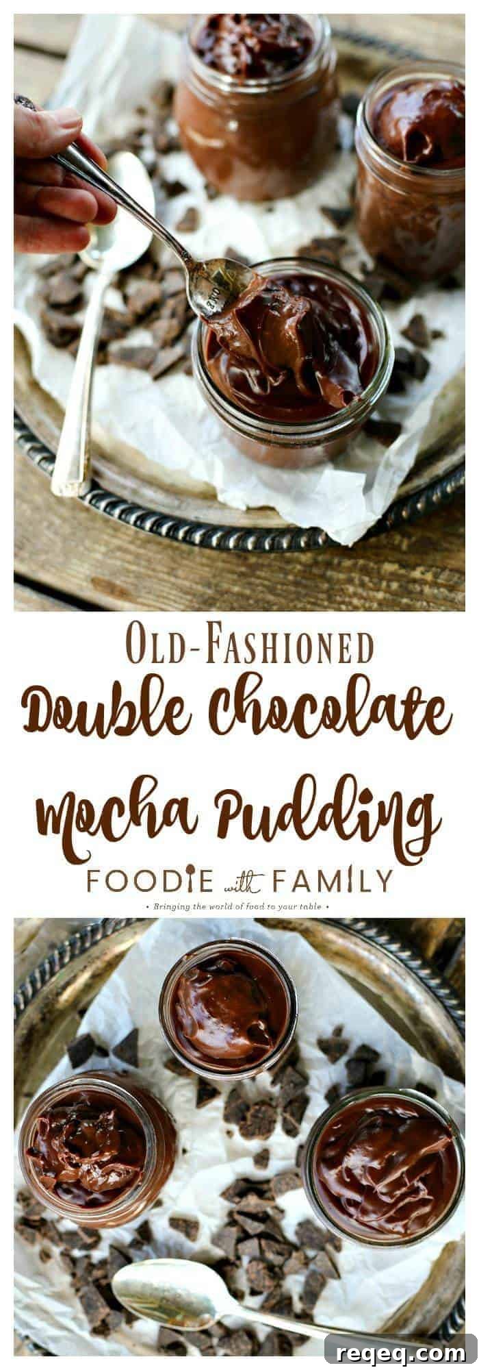 Classic Double Chocolate Mocha Pudding Recipe 3 Old Fashioned Double Chocolate Mocha Pudding. Smooth, creamy, rich, and ultra-easy.