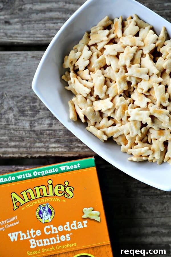 Cheddar Lover’s Popcorn Snack Mix Recipe for Cheese Fans 3 The Ultimate Cheddar Lover's Popcorn Snack Mix is full of cheddar popcorn, two kinds of cheddar crackers, cheddar puffs, and boxed cheddar snack mix. This is sure to banish those after-school snack attacks with style!