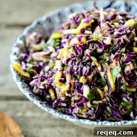 Spicy Mango Slaw