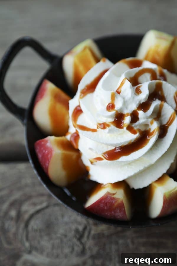 2-Minute Pull-Apart Caramel Apple Bites 3 2-Minute Pull Apart Caramel Apples inspired by a visit to a real Christmas Tree Farm: Stokoe Farms in Scottsville, NY.