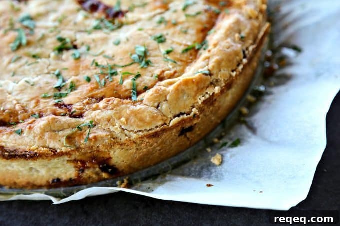 Savory Cheese & Onion Pie Recipe for Comforting Weeknight Meals 4 Slice of Cheese and Onion Pie