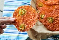 Jalapeño Popper Crisps: 2-Ingredient Cheesy Snack Bites