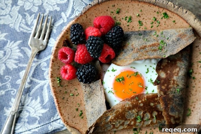 Buckwheat Crepes Recipe – Naturally Gluten Free Pancakes 2 Pure Buckwheat Crepes are a classic staple of French cuisine: crispy edged, simple to make, and wonderful most especially wrapped around savoury ingredients, but great around sweet ones, too.