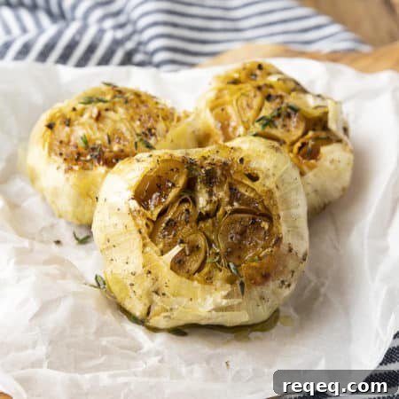 Oven-Roasted Garlic: Simple Method for Rich, Sweet Flavor 6 This simple “How to Roast Garlic in the Oven” will set your favourite garlic lover up for everything between a tiny and giant quantity of luscious, buttery cloves of meltingly soft garlic. Make enough to use tonight or enough to stash in the freezer for fast dinner fixes all year long!