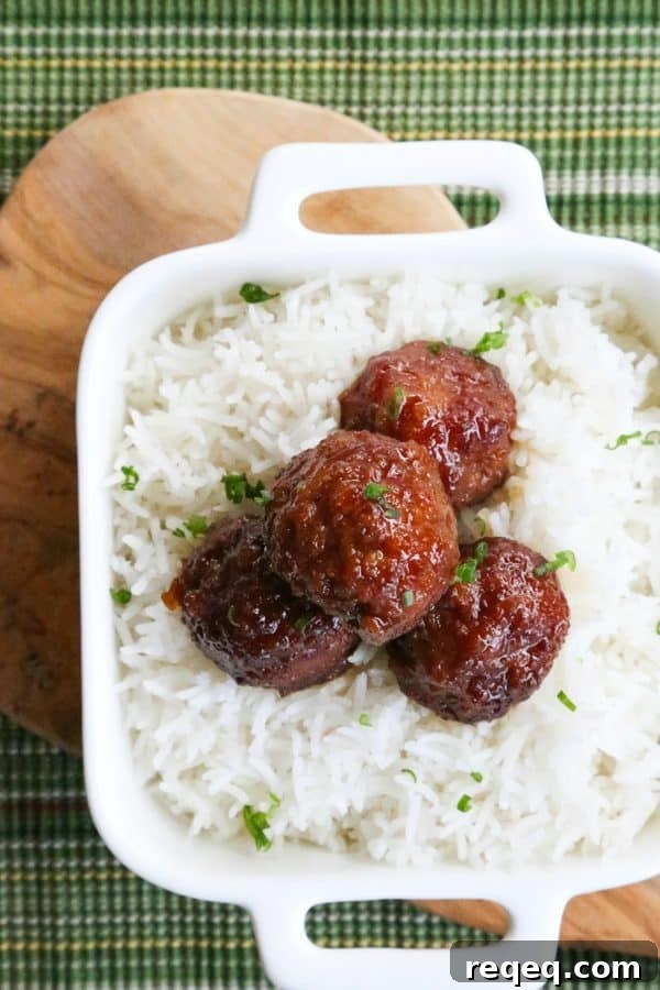 Old Fashioned Ham Balls from foodiewithfamily.com