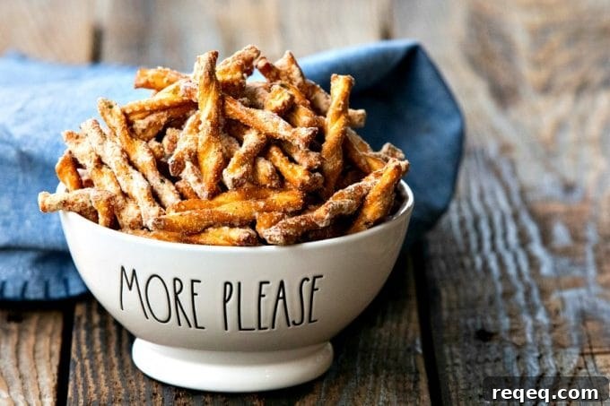 Fresh baked Dot's Pretzels copycat