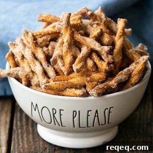 Dot's Pretzels copycat - serving