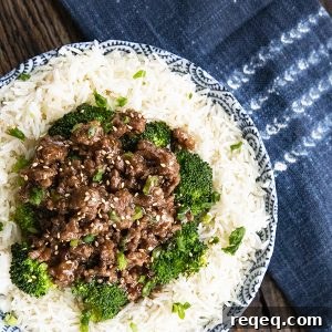Cheater Sesame Beef is everything you love about takeout Chinese sesame beef - garlicky sauce with crispy beef - but is made in your own kitchen with no deep frying.