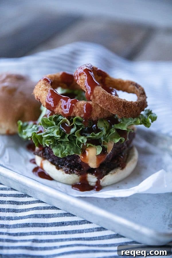 Ultimate Bacon Cheeseburger Recipe: Juicy Grilled Stack with Crispy Bacon 5 Bacon Cheeseburger plated