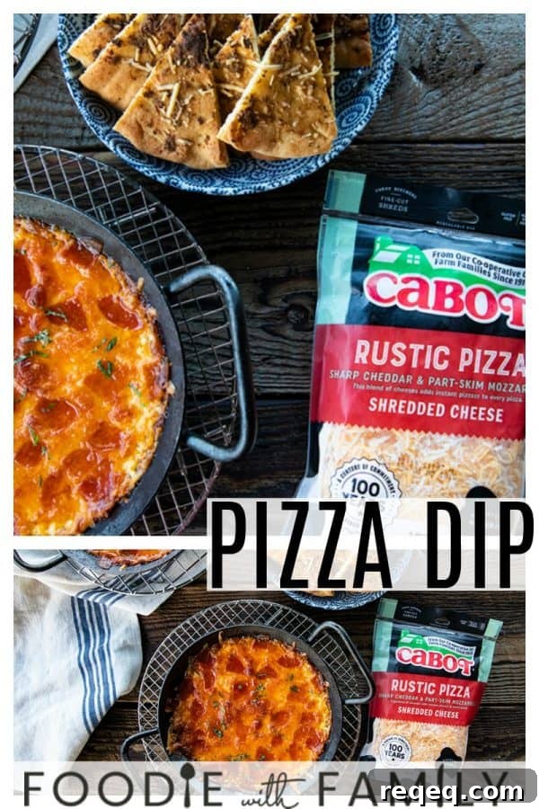 Creamy Baked Pizza Dip with Sausage and Mozzarella 7 Pizza Dip a.k.a. crustless pizza