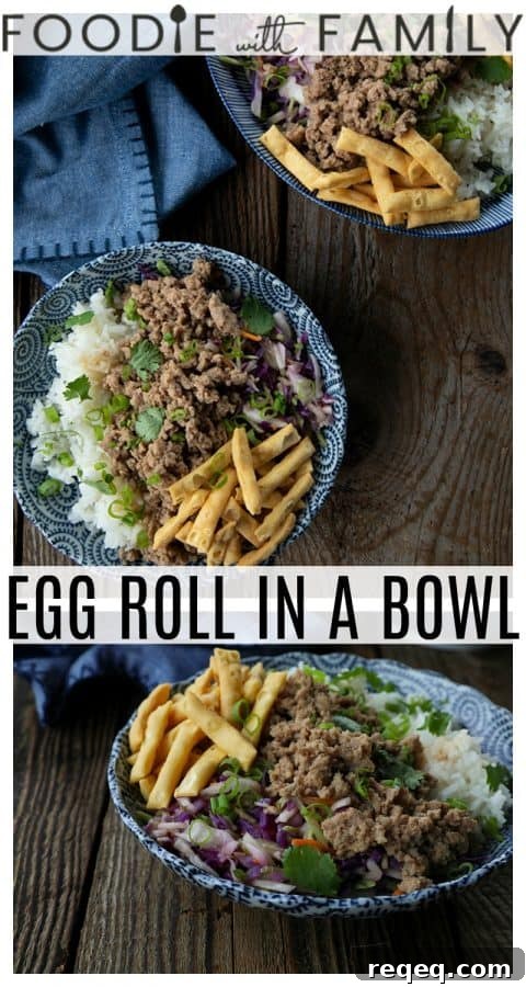 Egg Roll In A Bowl