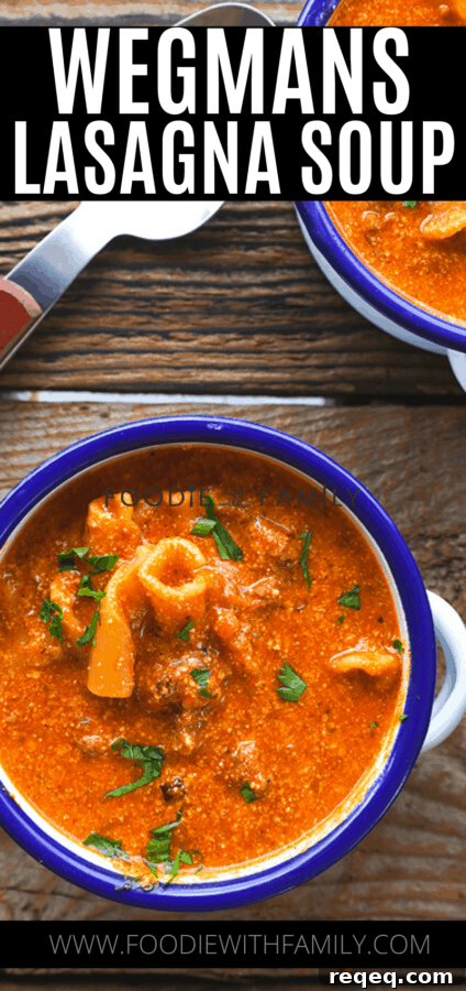 Wegmans Lasagna Soup Copycat Recipe: How to Make It at Home 8 Wegman's Lasagna Soup Recipe Copycat