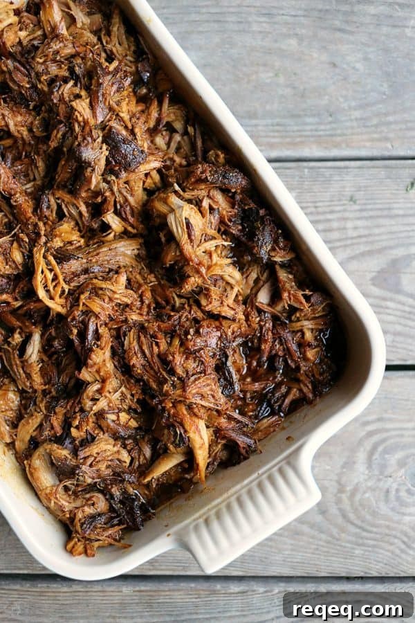 How to Roast Pork Shoulder for Juicy, Crispy Results 3 Slow-Cooker Apple Cider Pulled Pork is succulent, tender, delicious, and oh-so-easy.